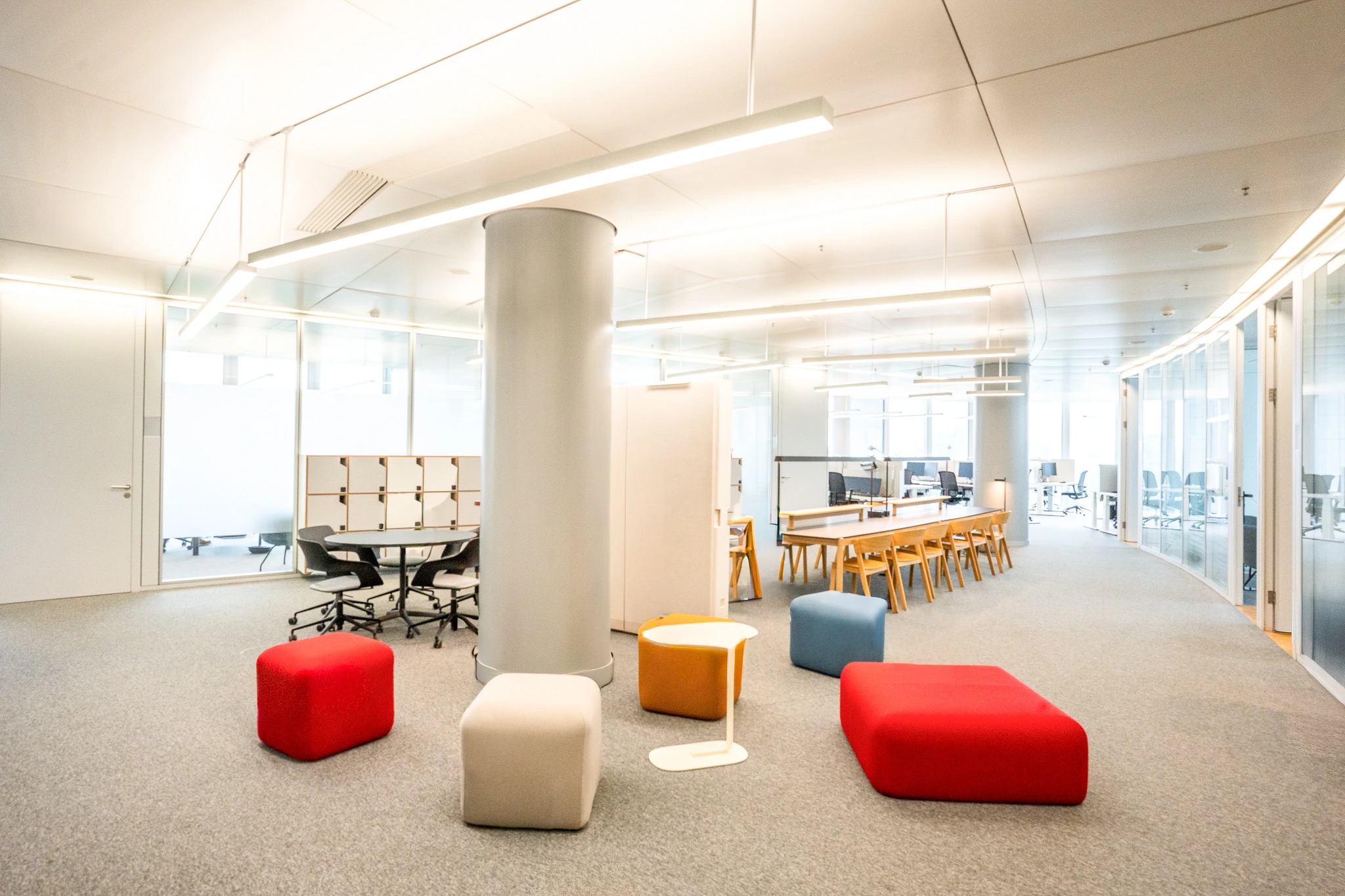 Fully furnished IPG Mediabrands private office